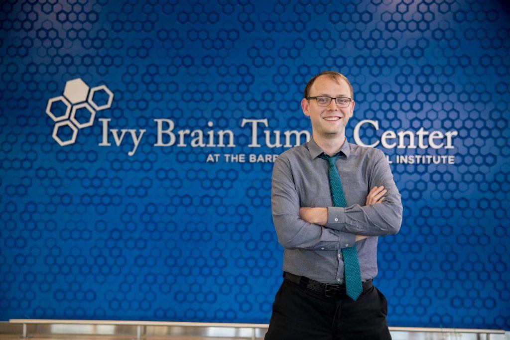 Long-term brain tumor survivor, Nick Stump