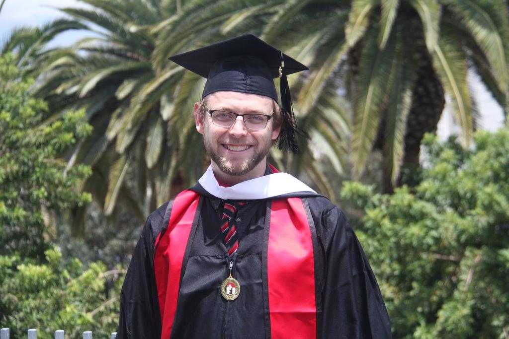 Nick Stump at Graduation