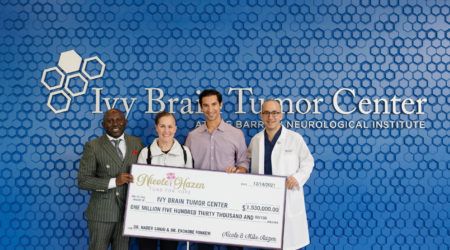 Hazen Family presenting $1.5M to Ivy Center